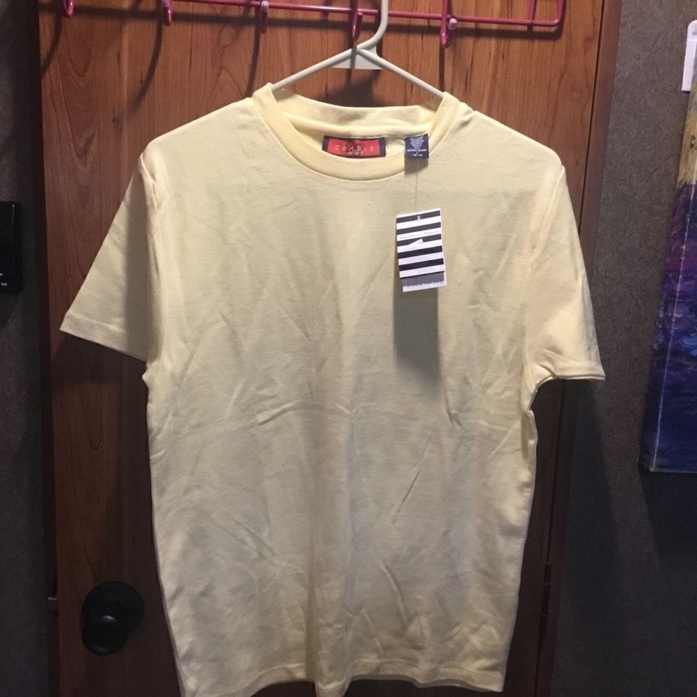 NWT Crable Sportswear Brand Women’s S/S Tee Sz L